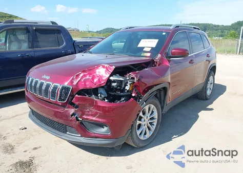 2019 Jeep Cherokee Latitude 4X4 из США, поврежденный, VIN 1C4PJMCB2KD442922